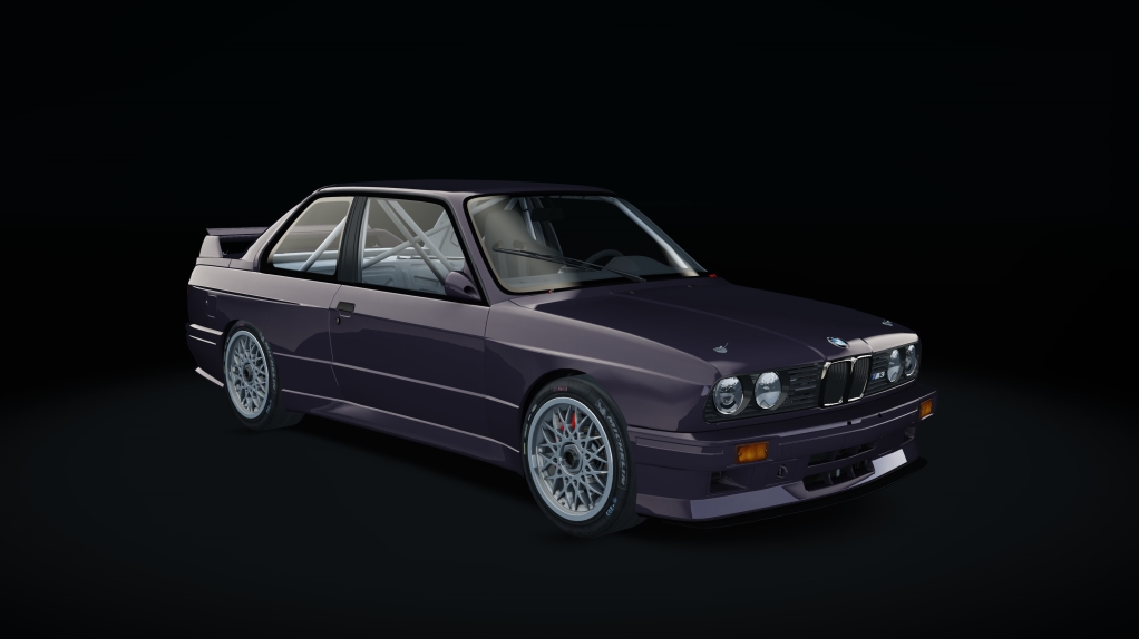 BMW M3 E30 Group A, skin Macau_Blue_Metallic