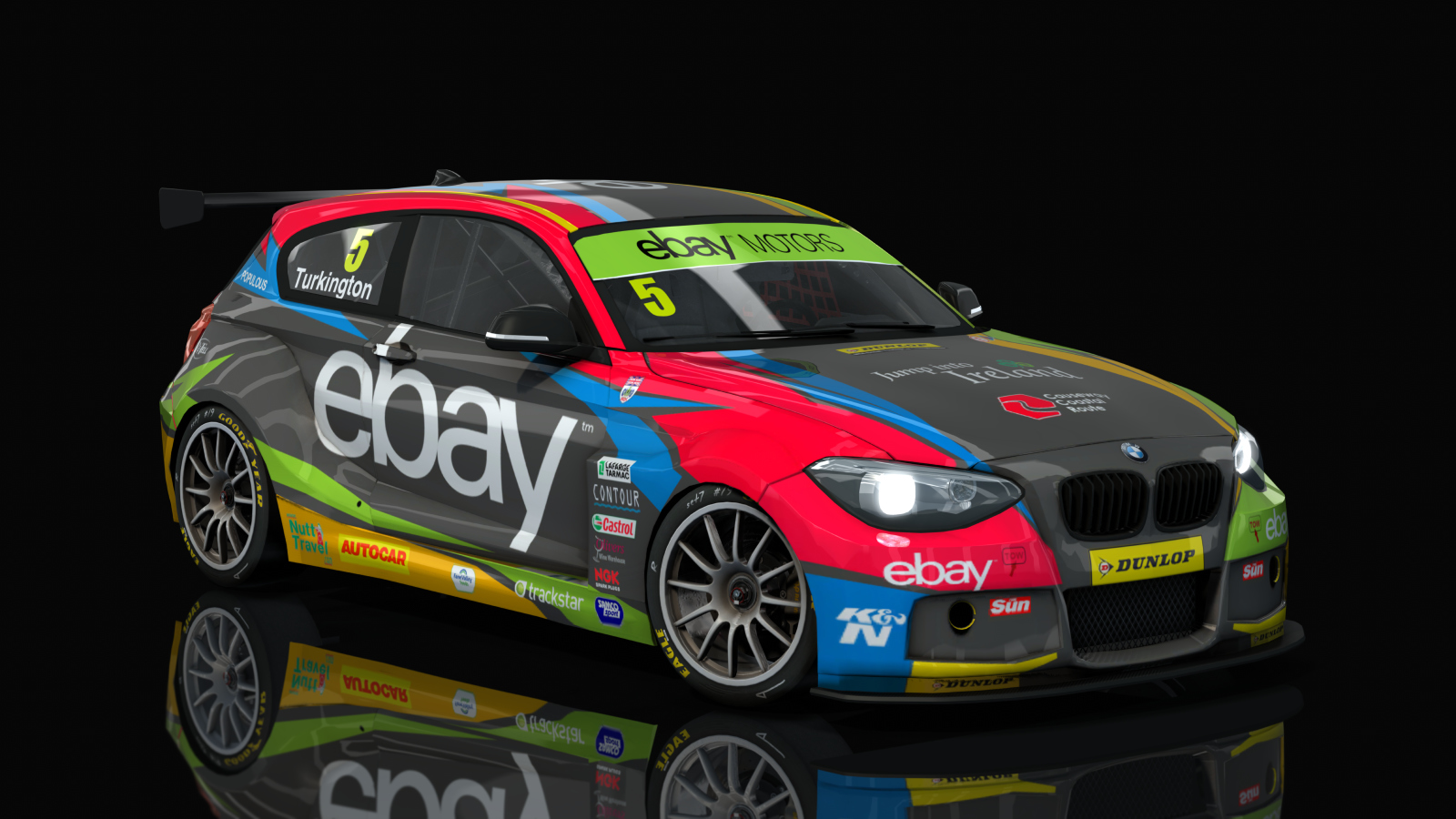 BMW 125i M Sport, skin 2014_Turkington_5