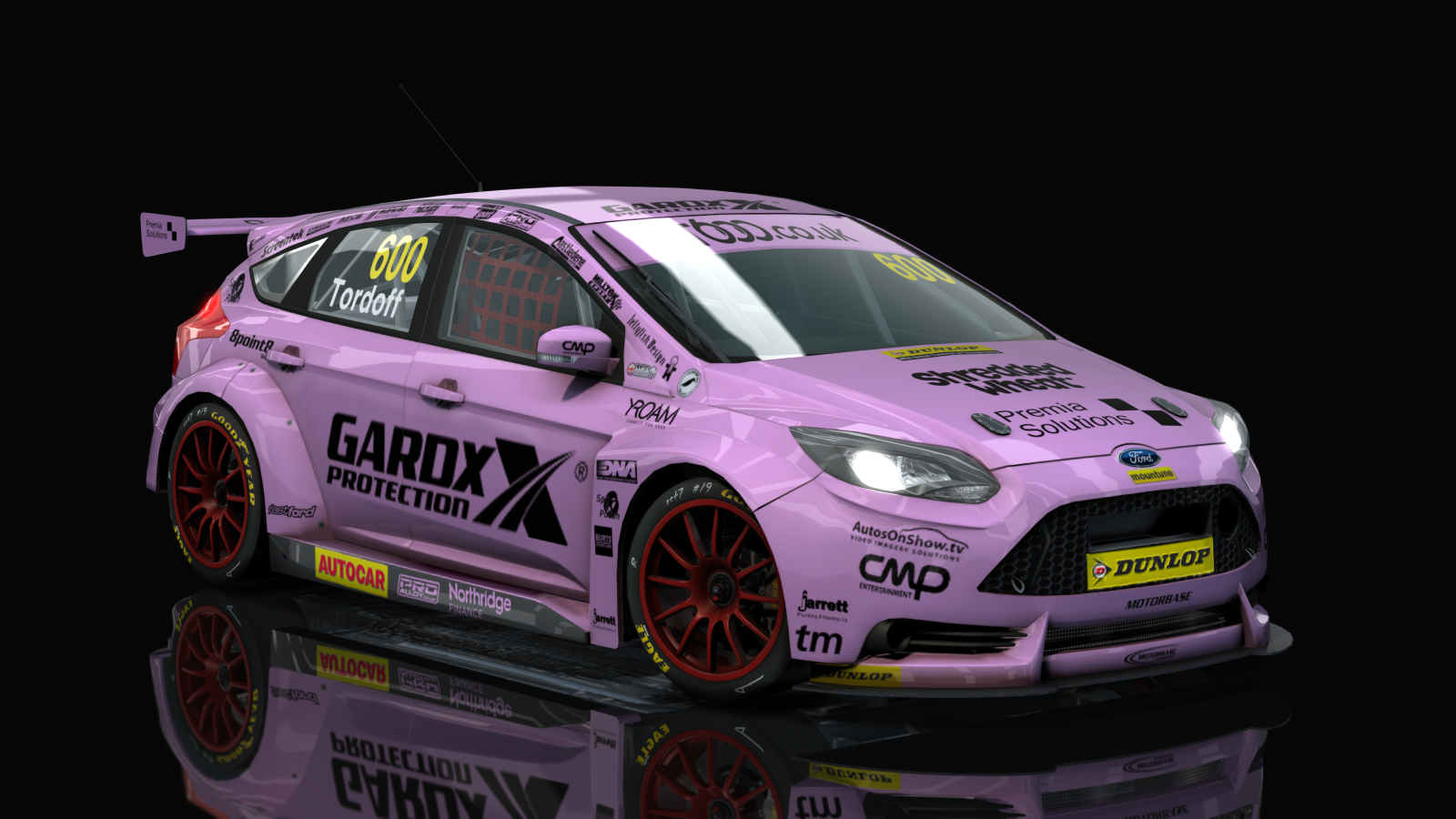 Ford Focus ST, skin 2018_Tordoff_600pink