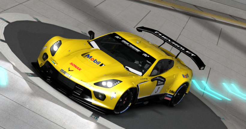 Corvette C7 GT3-R PkT Sprint, skin GTSport