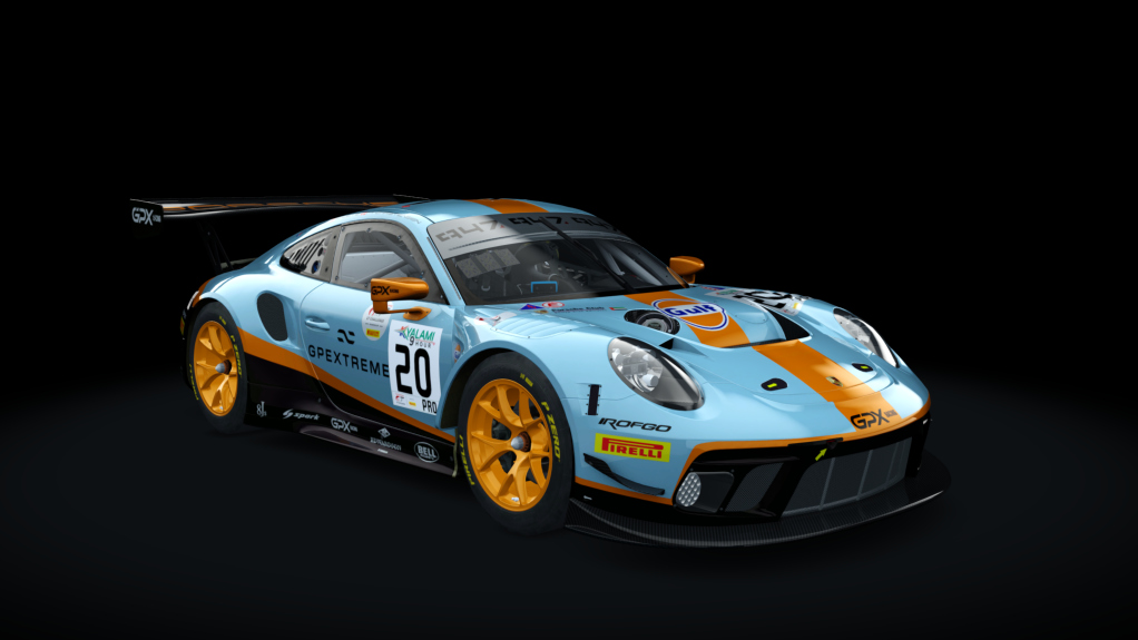 Porsche 911 GT3 R 2019 (991.2) Endurance, skin gpx_20_kyalami_9h_2019