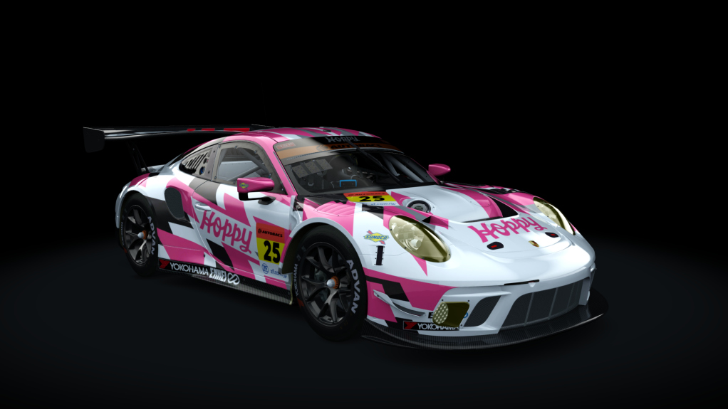 Porsche 911 GT3 R 2019 (991.2) Endurance, skin hoppy_team_tsuchiya_25_gt300_2020