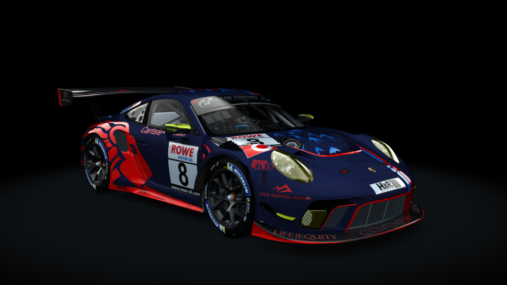 Porsche 911 GT3 R 2019 (991.2) Endurance, skin huber_motorsport_8_nls_2020