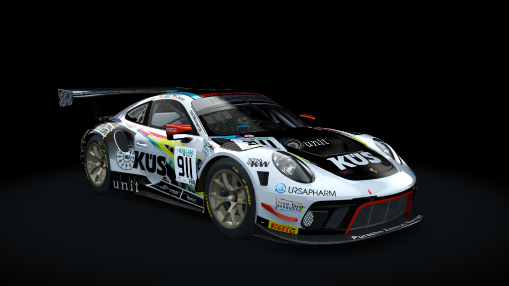 Porsche 911 GT3 R 2019 (991.2) Endurance, skin kus_team75_911_kyalami_9h_2019