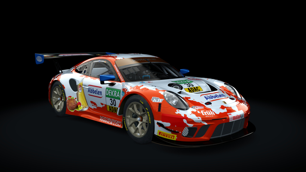Porsche 911 GT3 R 2019 (991.2) Endurance Patacuack, skin frikadelli_30_GT_Masters_2019