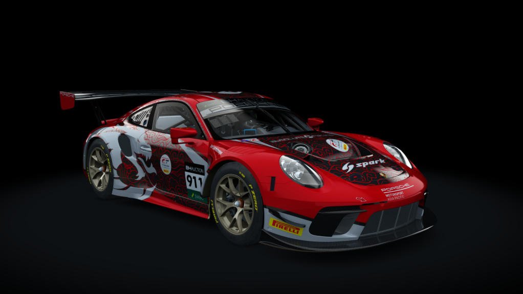 Porsche 911 GT3 R 2019 (991.2) Sprint, skin absolute_racing_suzuka10h_2019