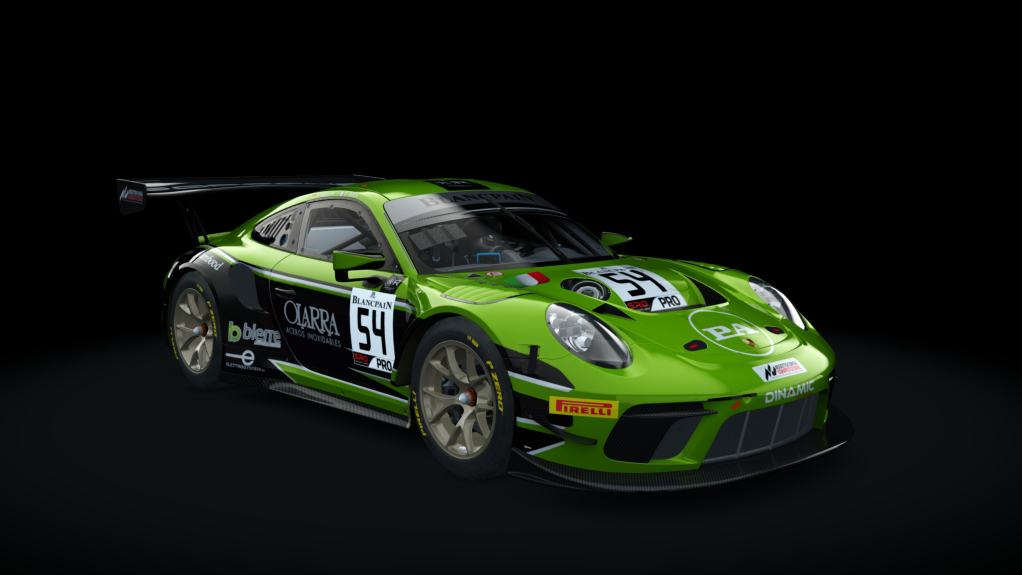 Porsche 911 GT3 R 2019 (991.2) Sprint, skin dinamic_54_sprint_2019