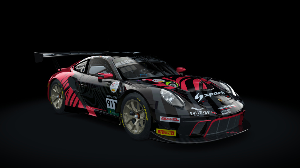 Porsche 911 GT3 R 2019 (991.2) Sprint, skin ebm_911_suzuka_10h_2019