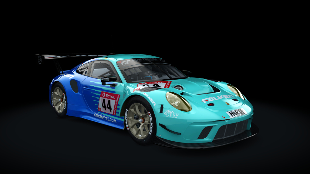 Porsche 911 GT3 R 2019 (991.2) Sprint, skin falken_motorsport_n24h_4_2019