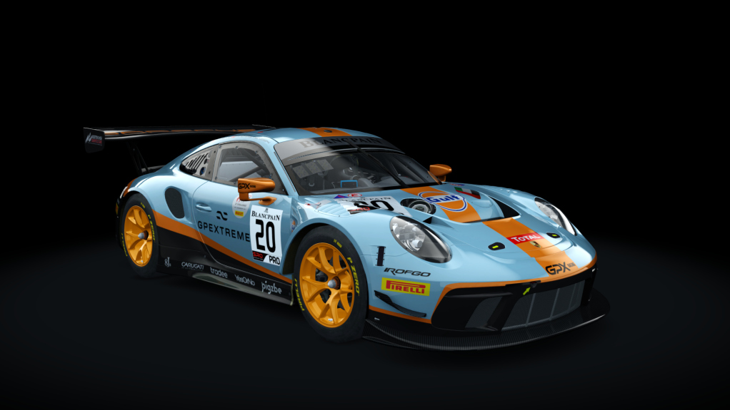 Porsche 911 GT3 R 2019 (991.2) Sprint, skin gpx_20_spa_24h_pro_2019