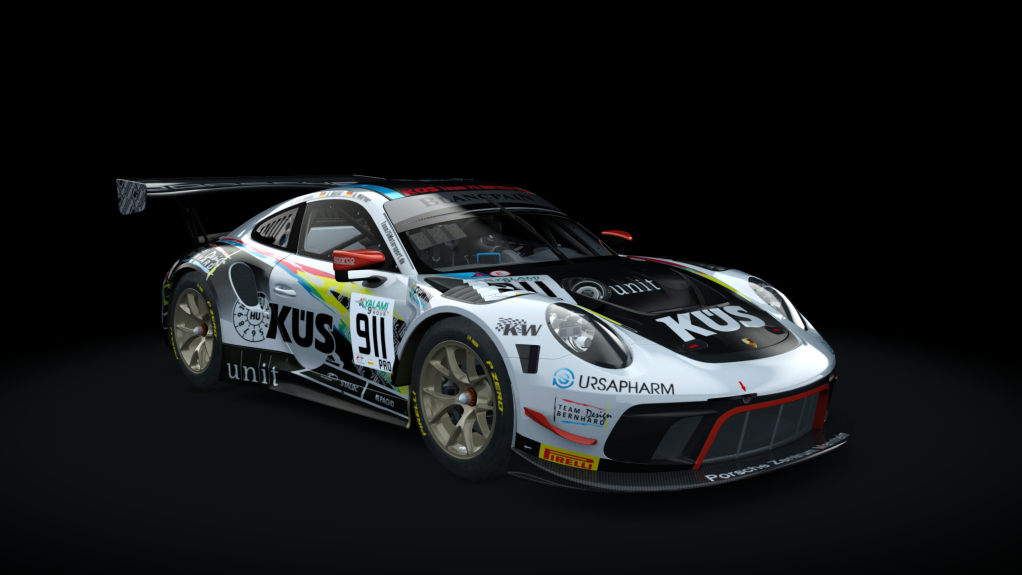 Porsche 911 GT3 R 2019 (991.2) Sprint, skin kus_team75_911_kyalami_9h_2019