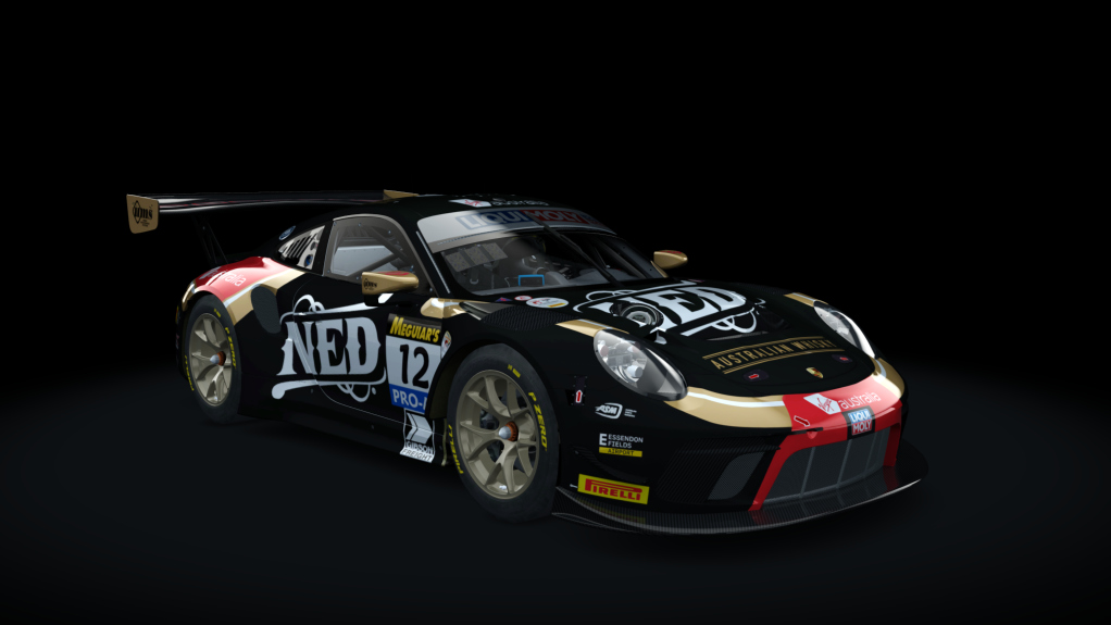 Porsche 911 GT3 R 2019 (991.2) Sprint, skin ned_12_b12h_2020