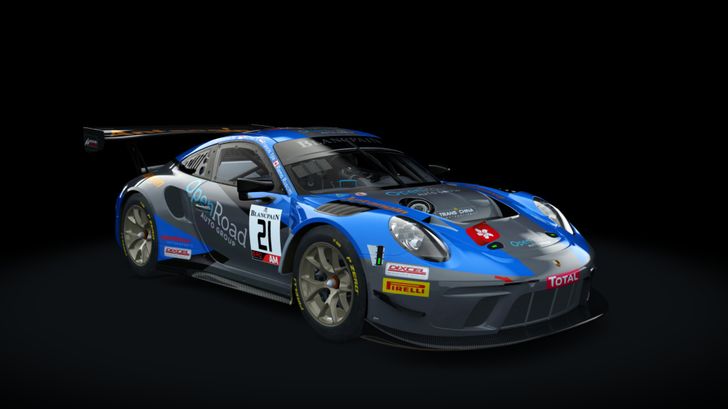 Porsche 911 GT3 R 2019 (991.2) Sprint, skin openroad_21_spa_24h_2019