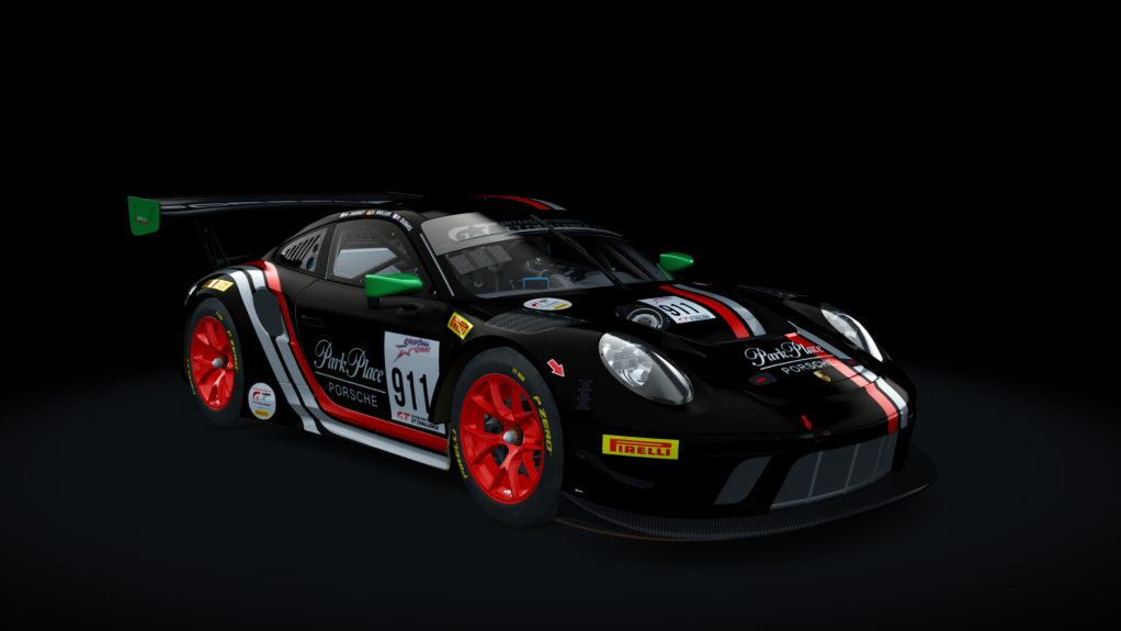 Porsche 911 GT3 R 2019 (991.2) Sprint, skin park_place_911_california_8h_2019