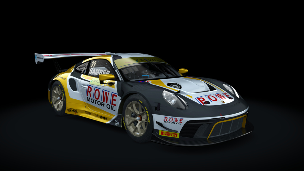Porsche 911 GT3 R 2019 (991.2) Sprint, skin rowe_racing_99_macau_2019