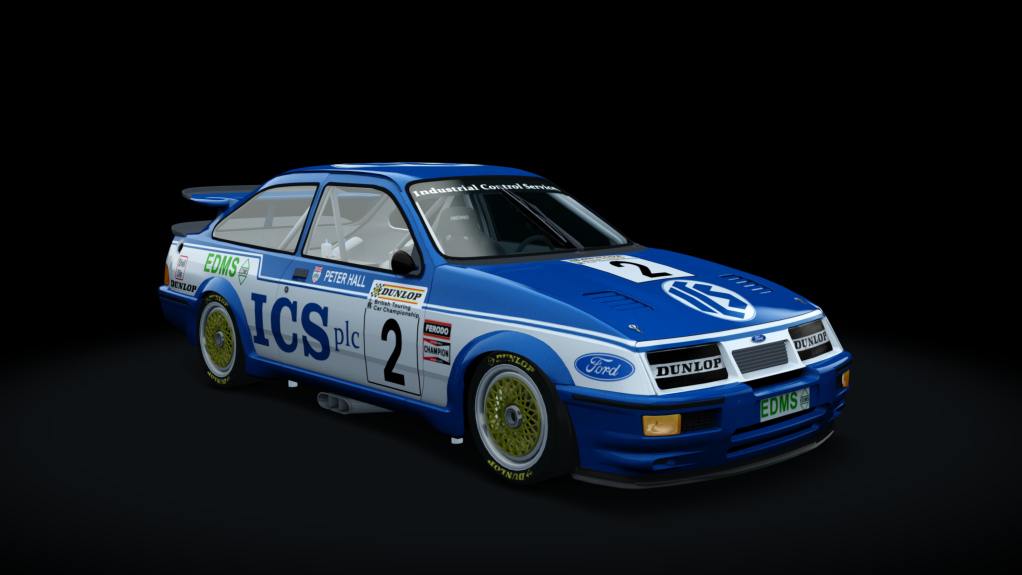 Sierra RS500 BTCC, skin 87btcc_002_hall