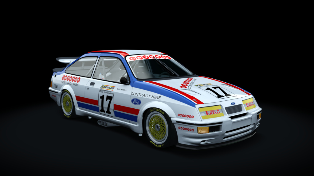 Sierra RS500 BTCC, skin 88btcc_017_sands