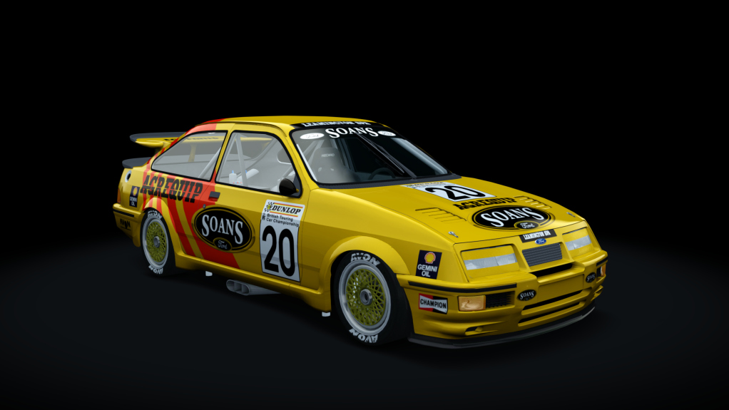 Sierra RS500 BTCC, skin 88btcc_020_wilson