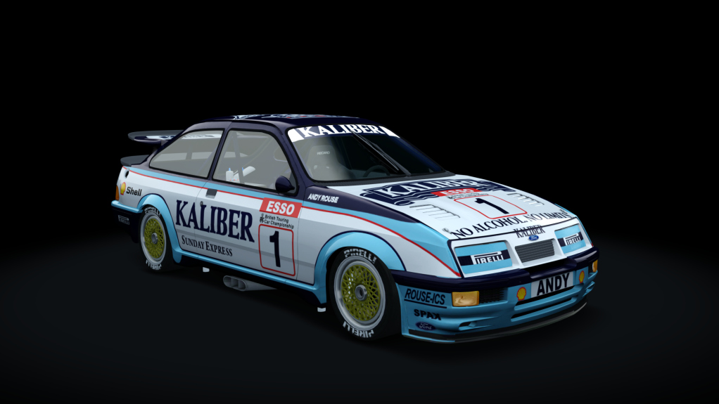 Sierra RS500 BTCC, skin 89btcc_001_rouse