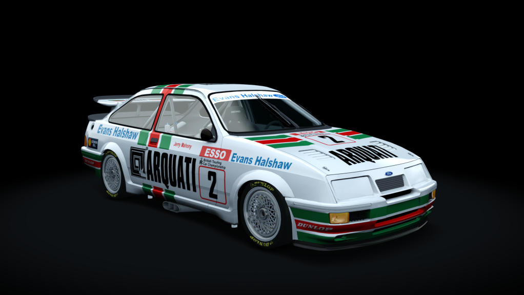 Sierra RS500 BTCC, skin 89btcc_002_mahony