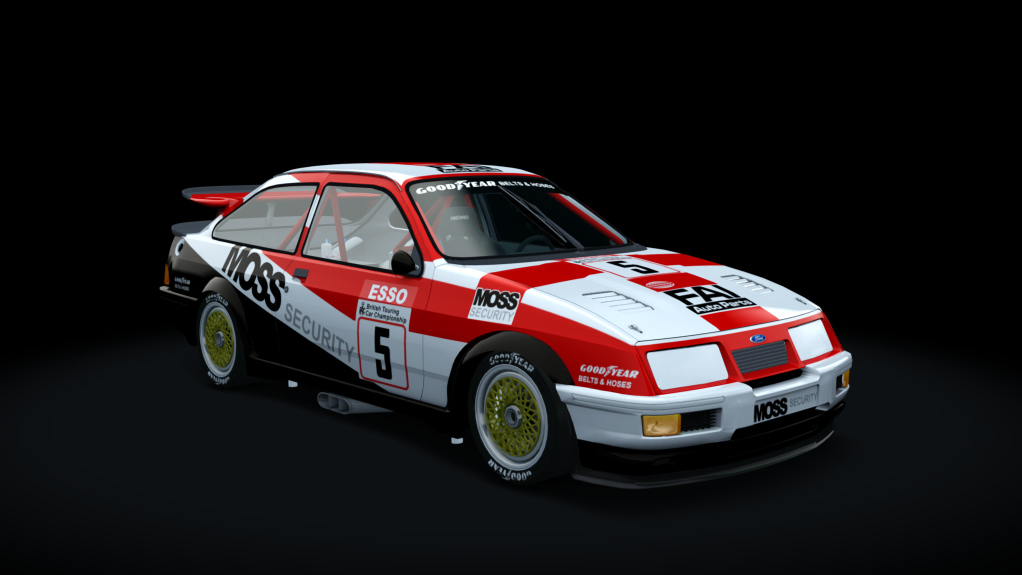 Sierra RS500 BTCC, skin 89btcc_005_walker