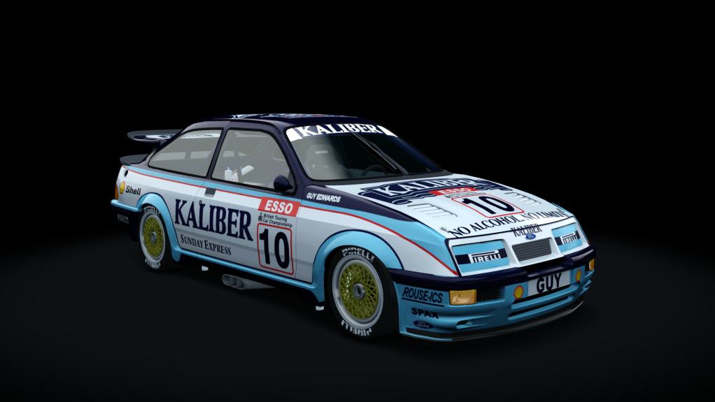 Sierra RS500 BTCC, skin 89btcc_010_edwards