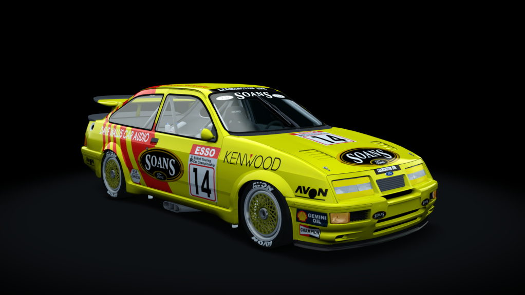 Sierra RS500 BTCC, skin 89btcc_014_hathaway