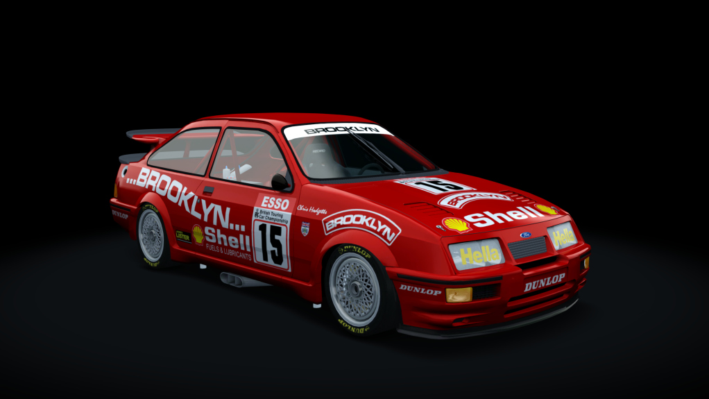 Sierra RS500 BTCC, skin 89btcc_015_hodgetts