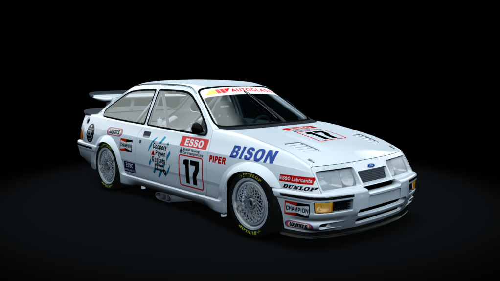 Sierra RS500 BTCC, skin 89btcc_017_obrien