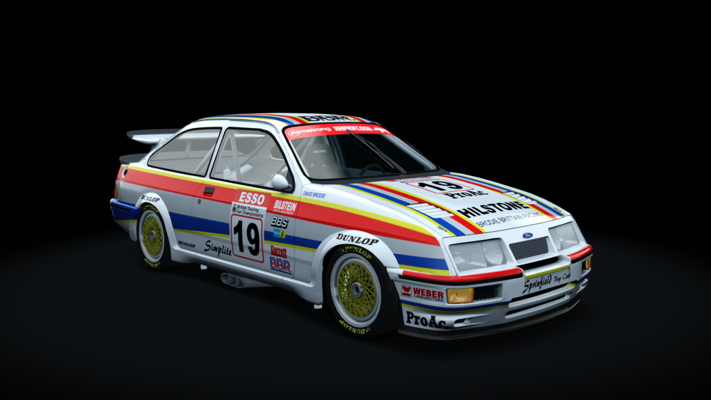 Sierra RS500 BTCC, skin 89btcc_019_brodie