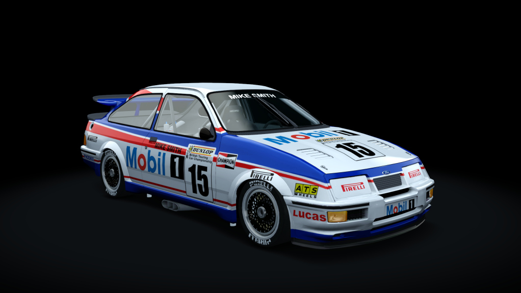 Ford Sierra RS500 DTM 90s, skin 87btcc_015_smith