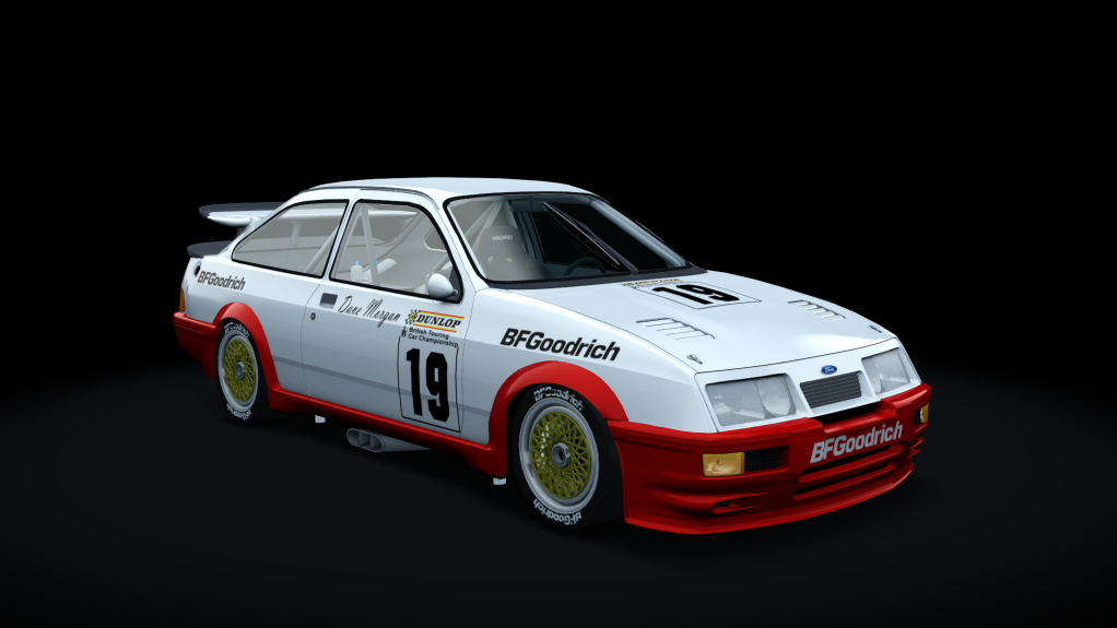 Ford Sierra RS500 DTM 90s, skin 87btcc_019_Morgan