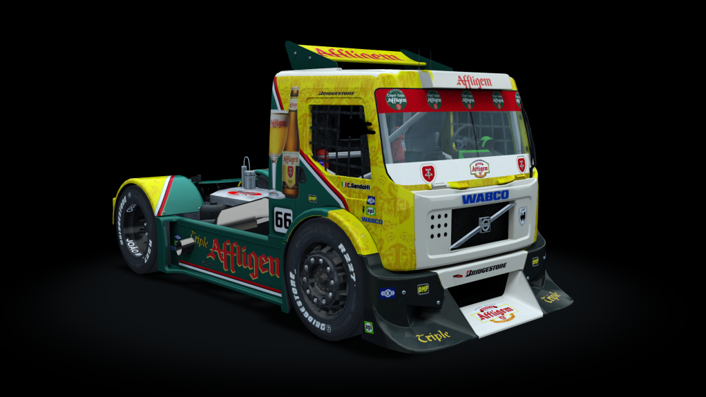 Volvo FH - Formula Truck, skin camionaro