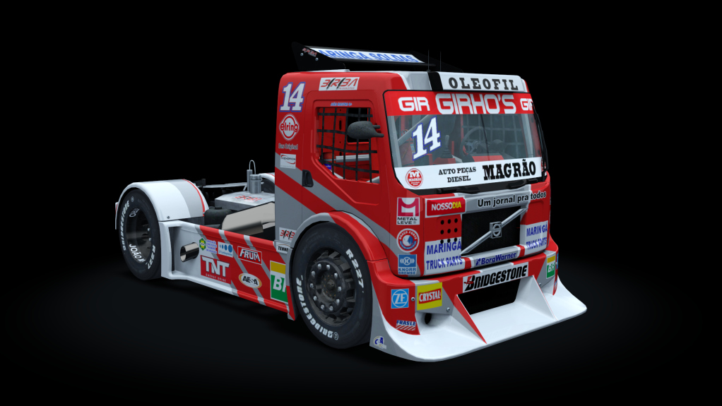 Volvo FH - Formula Truck, skin clay_truck_racing