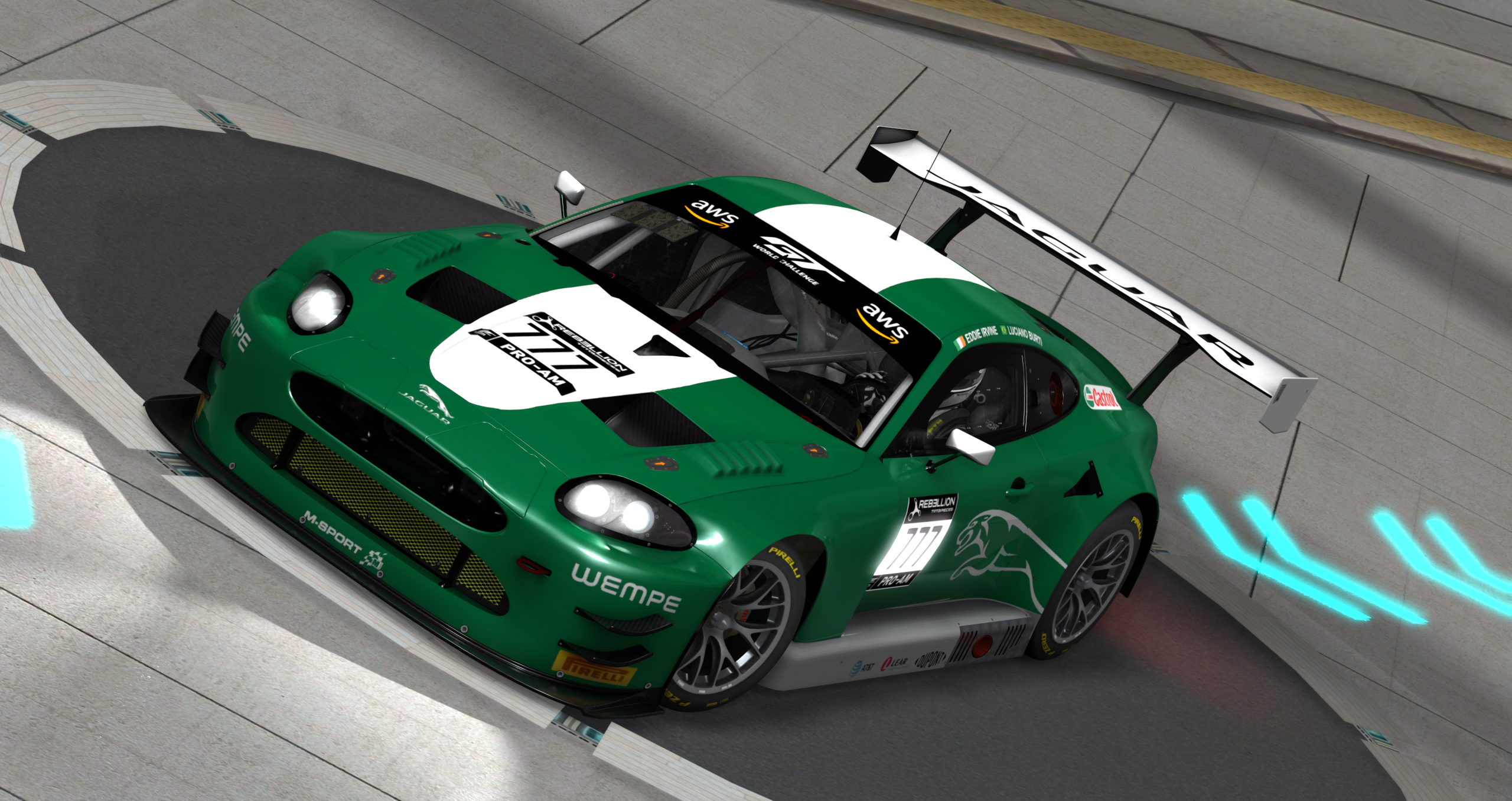 Jaguar G3 Emil Frey ACC, skin britishracinggreen