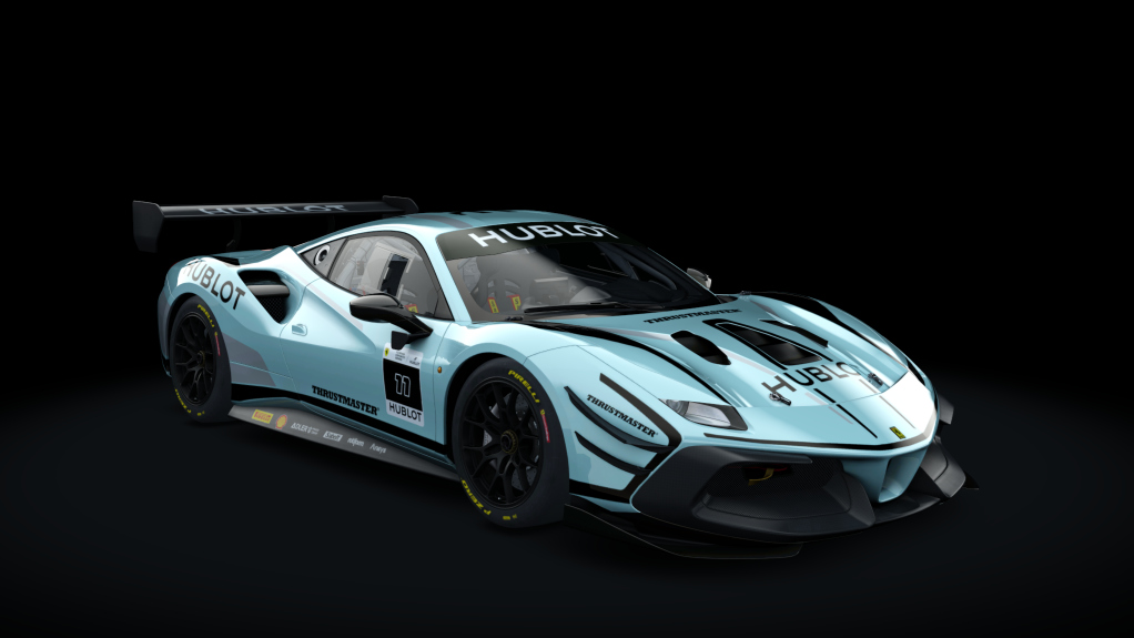 Ferrari 488 Challenge Evo, skin 11_Grigio_alloy