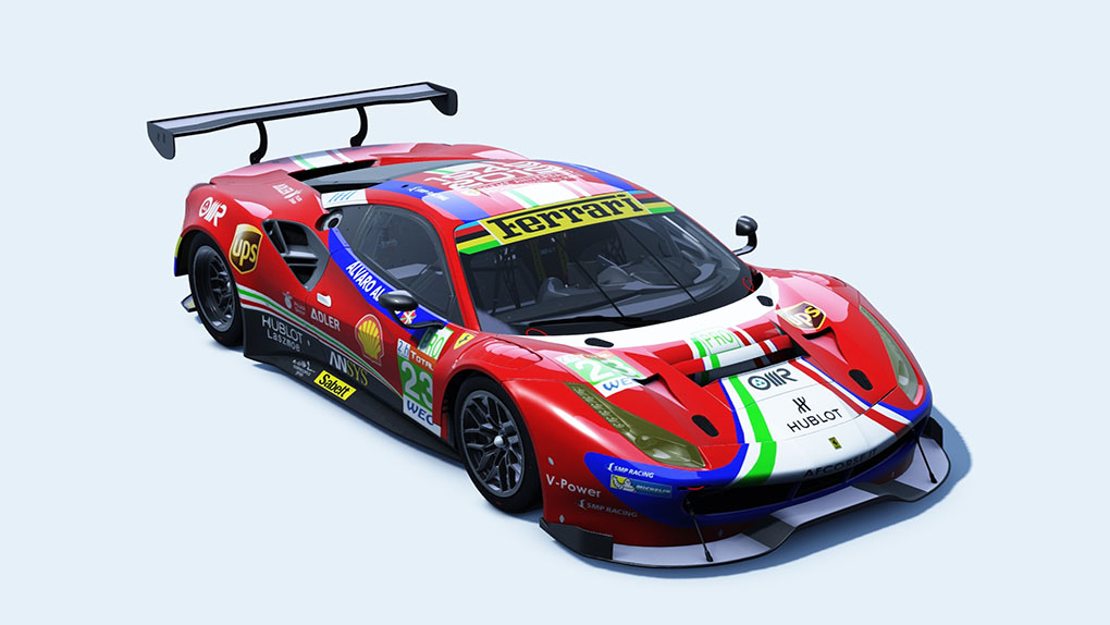 Ferrari 488 GT3, skin 23-Alvaro