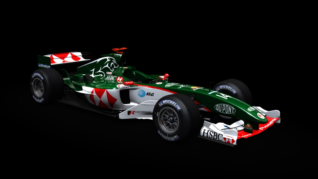 Ferrari F2004, skin 14_Jaguar_Racing