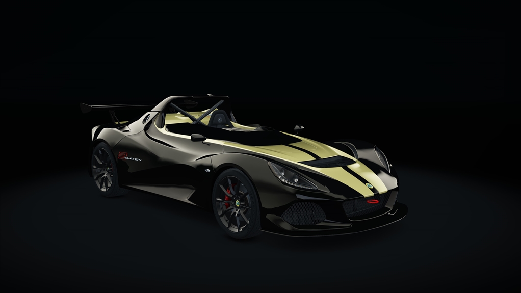 Lotus 3-Eleven, skin 10_black_gold