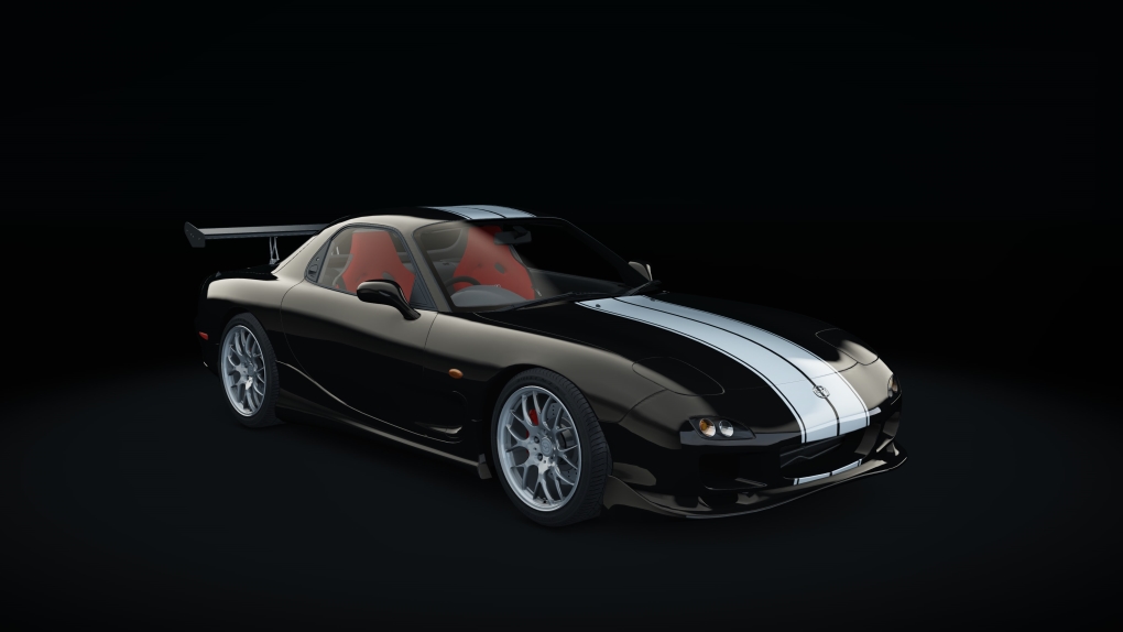 Mazda RX-7 Tuned, skin 15_brilliant_black_s1