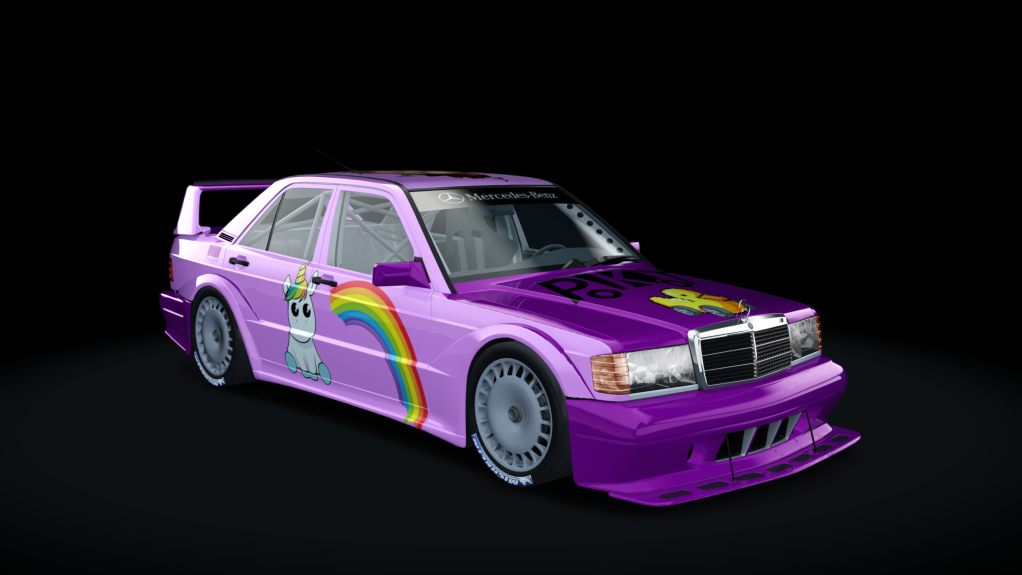 Mercedes-Benz 190E EVO II, skin Chuky