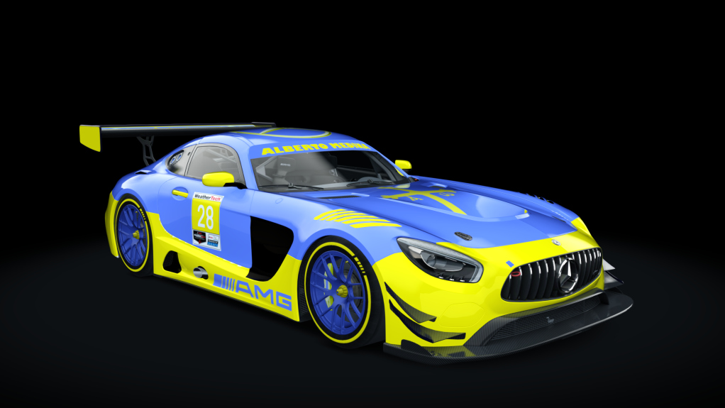 Mercedes-Benz AMG GT3, skin AMV