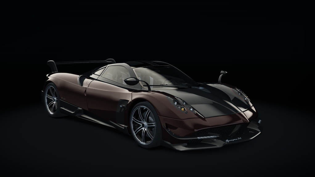 Pagani Huayra BC, skin bordeaux_carbon