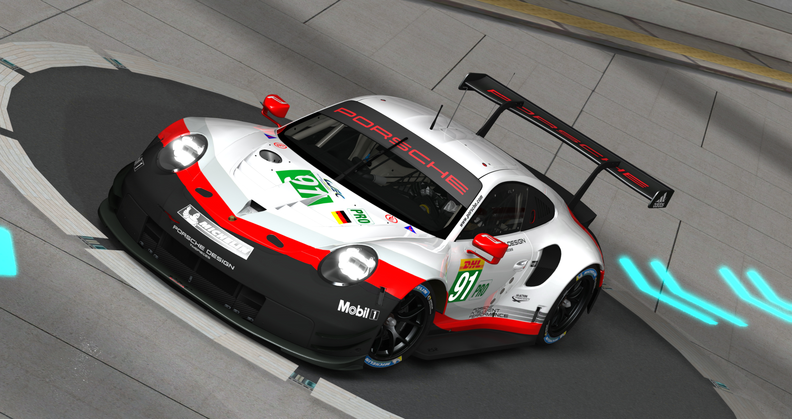 Porsche 911 RSR 2018, skin 2018_WEC_91