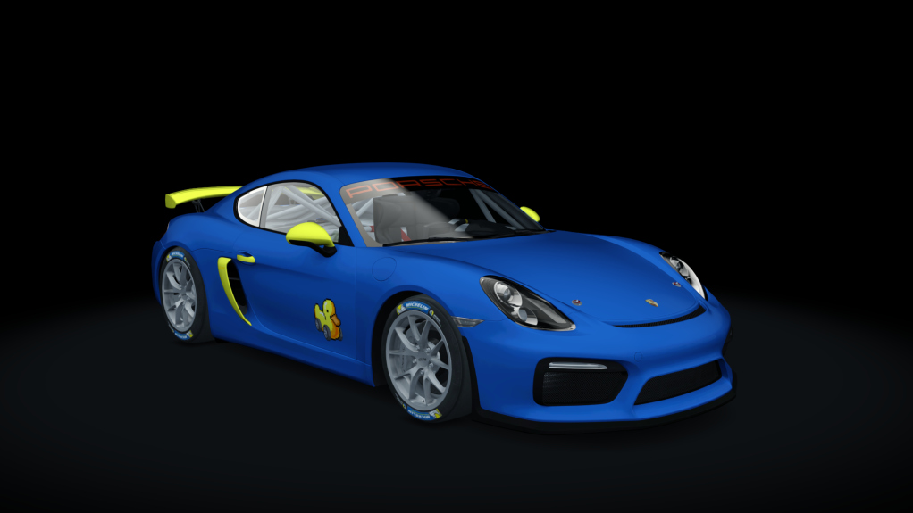 Porsche Cayman GT4 Clubsport, skin jocaru_patacuack