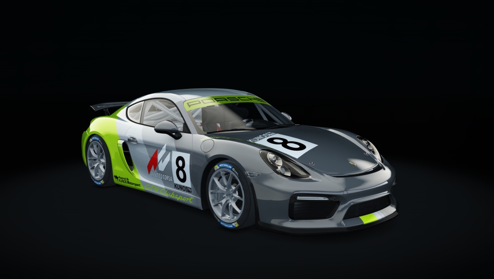 Porsche Cayman GT4 Clubsport Patacuack, skin 08_cup_08