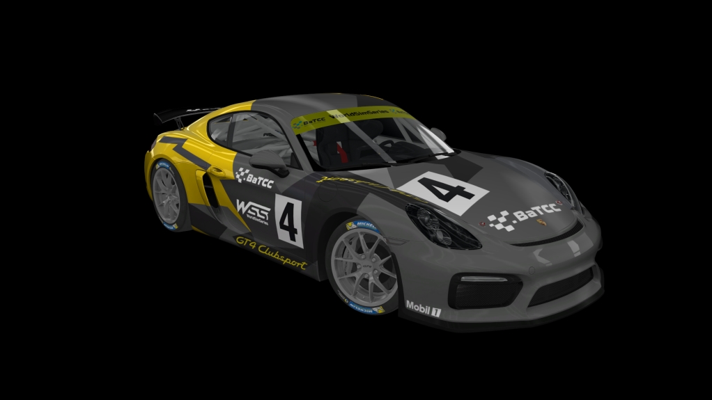 Porsche Cayman GT4 Clubsport Patacuack, skin Batcc_WSS_gt4