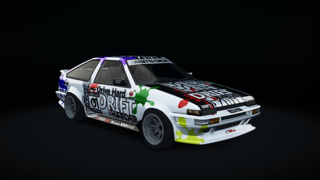 Toyota AE86 Drift, skin 07_ksdrift1