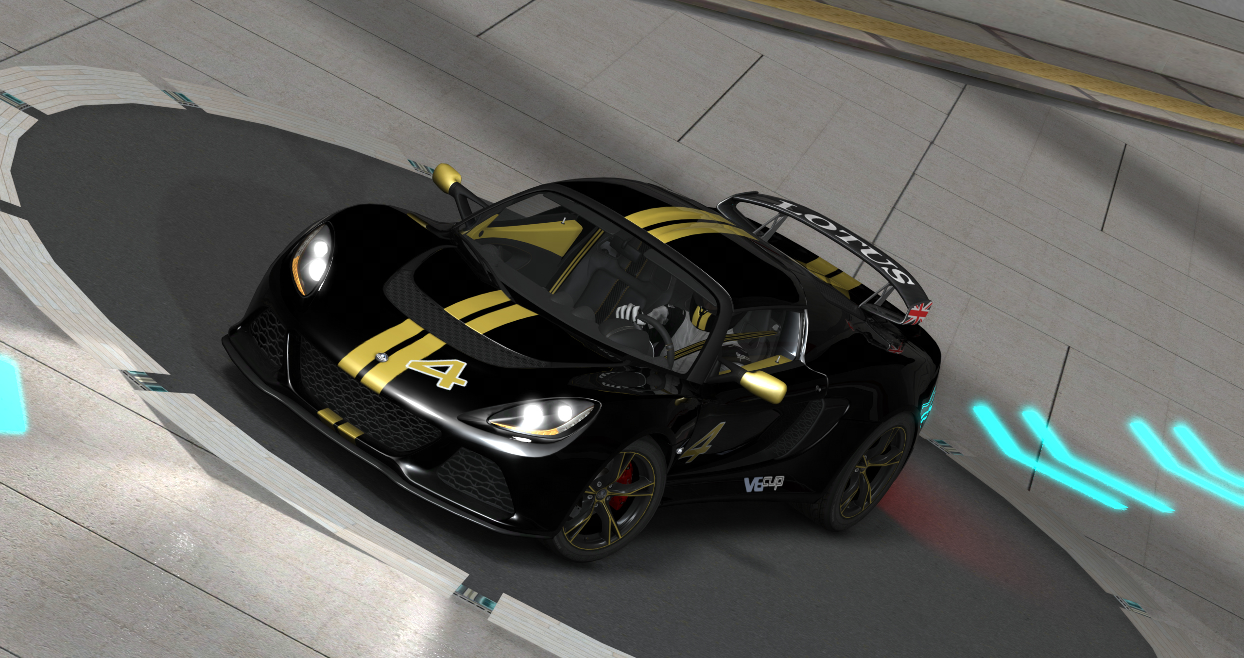 Lotus Exige V6 CUP, skin BiART_04_LotusBlack