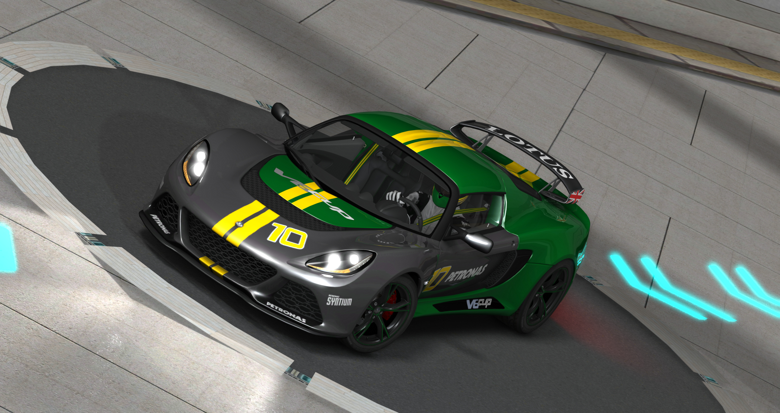 Lotus Exige V6 CUP, skin BiART_10_LotusGreen_Cup